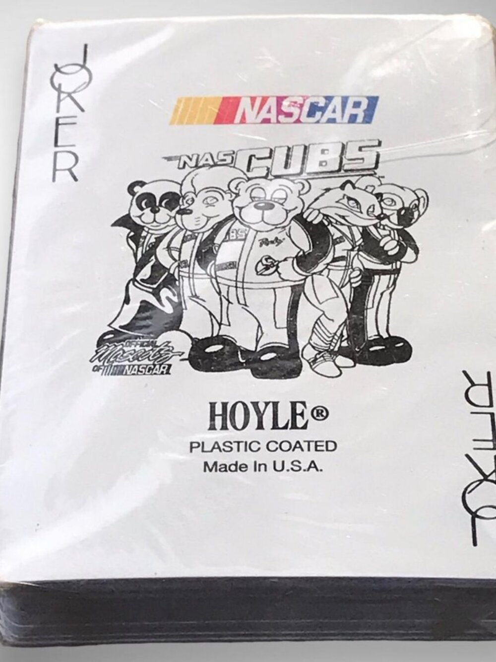 Vintage Hoyle NASCAR Playing Cards - Sealed Deck 1992